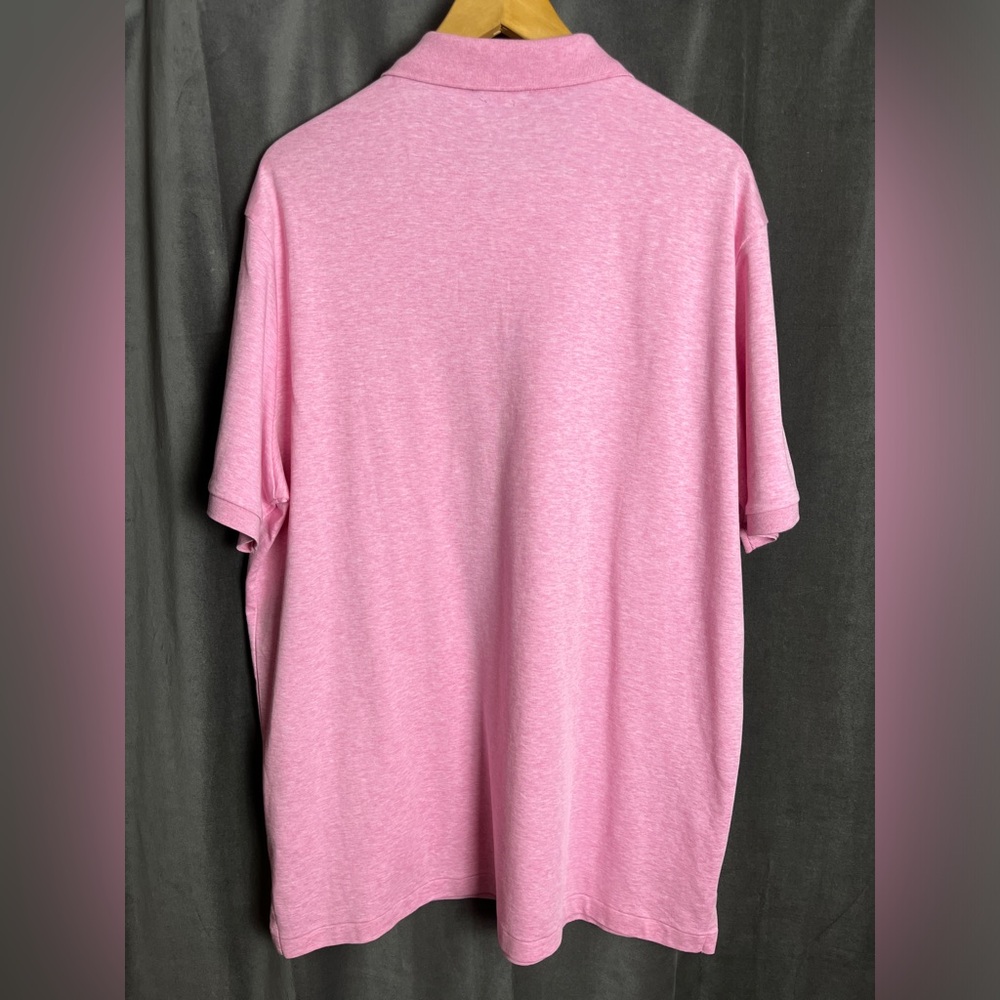 Polo Ralph Lauren Classic Fit Pink Polo Shirt for Men - XL - Picture 2 of 8